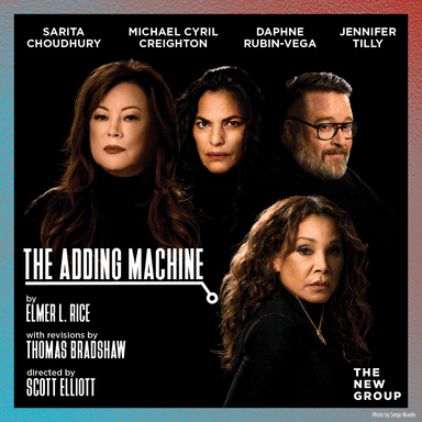 Poster of The Adding Machine in New York.