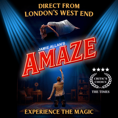 Poster of Jamie Allan's AMAZE in New York.
