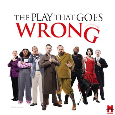 Poster of The Play That Goes Wrong in New York.