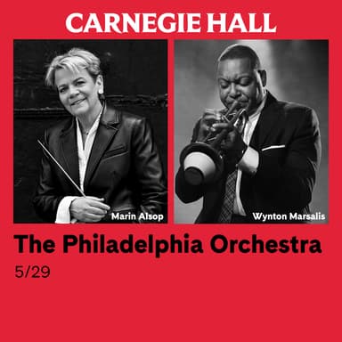Poster of The Philadelphia Orchestra in NYC