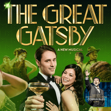 Poster of The Great Gatsby on Broadway in New York.
