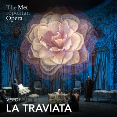 Poster of La Traviata in New York.