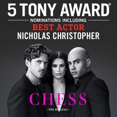 Poster of Chess in New York.