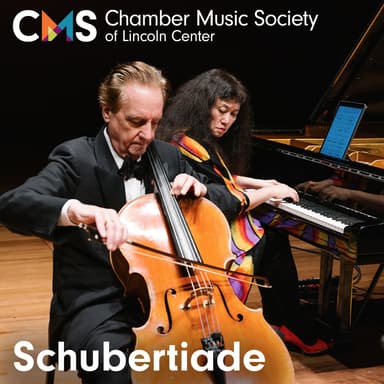 Poster of Chamber Music Society of Lincoln Center: Schubertiade in New York.